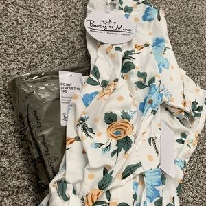 Baby be Mine (robe for mom and outfit for baby)